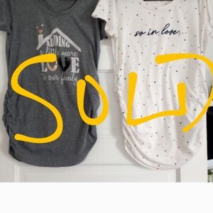 2 Motherhood maternity tops